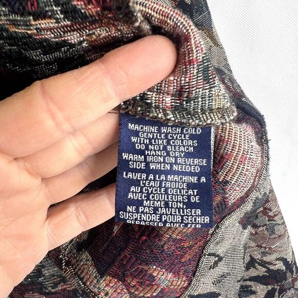 Havana Jack's Cafe Floral‎ 2 Button Blazer Size 12 - Picture 10 of 11